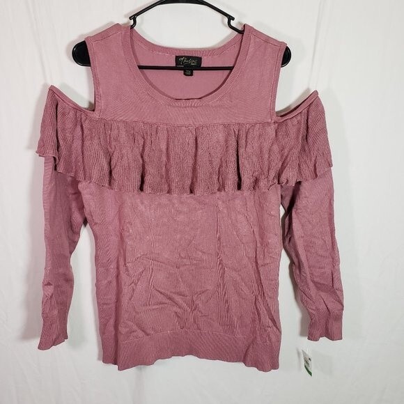 Thalia Sodi Tops - Thalia Sodi Mesa Rose Layered Top Large